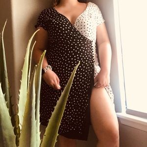 Black & White Polka Dot Dress